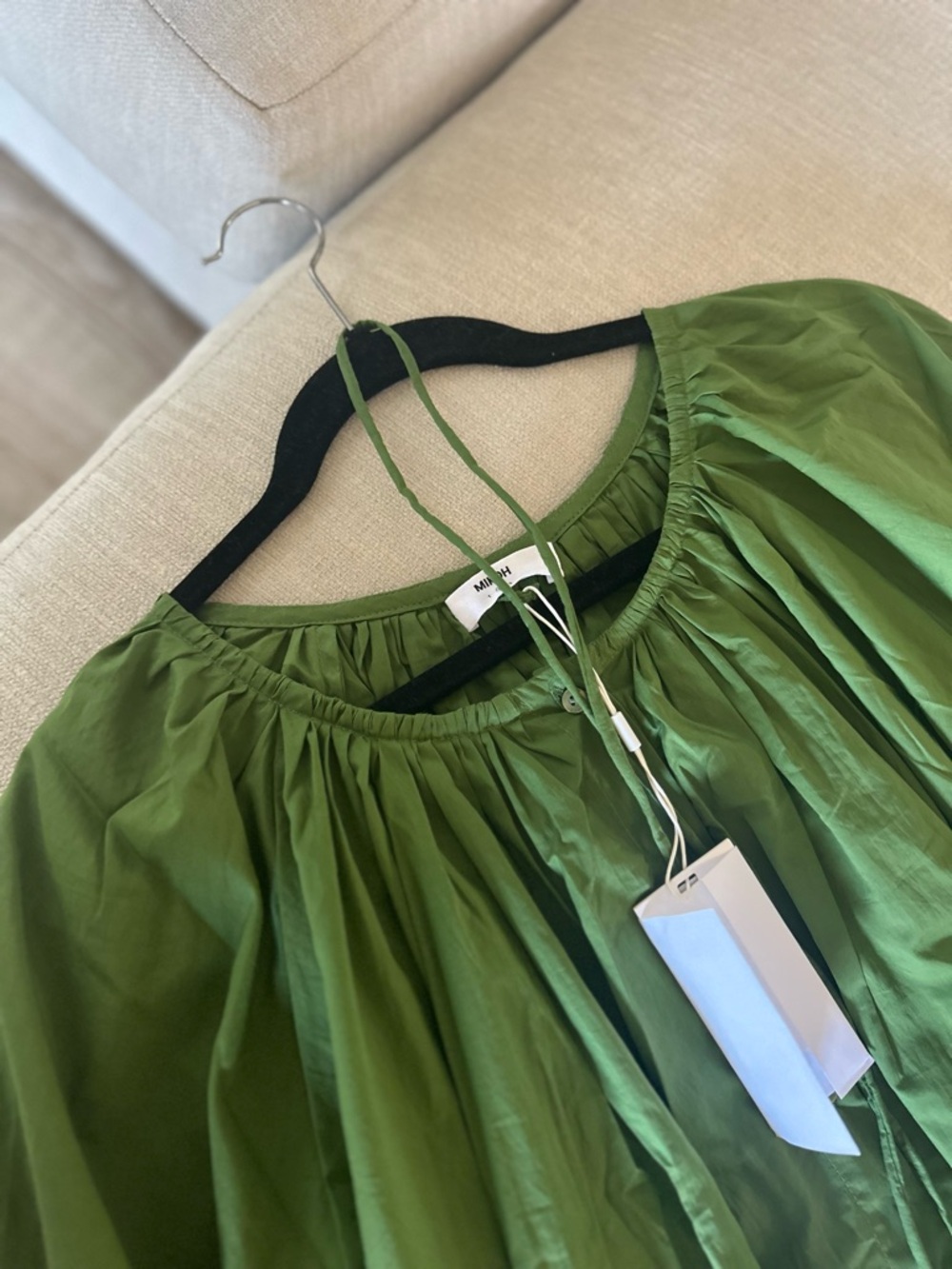 Mikoh Nea Dress is verdant green - Picture 11 of 14